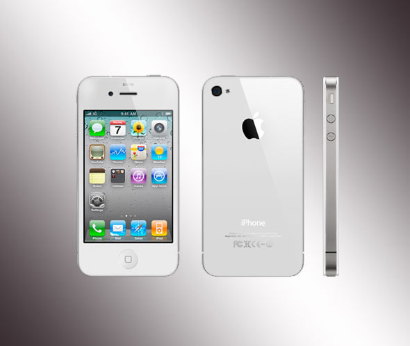 iphone 4 white color. Apple iPhone 4 CDMA White