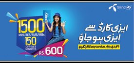 Telenor Offers New EasyCard Packages – EasyCard Se Easy Ho Jao
